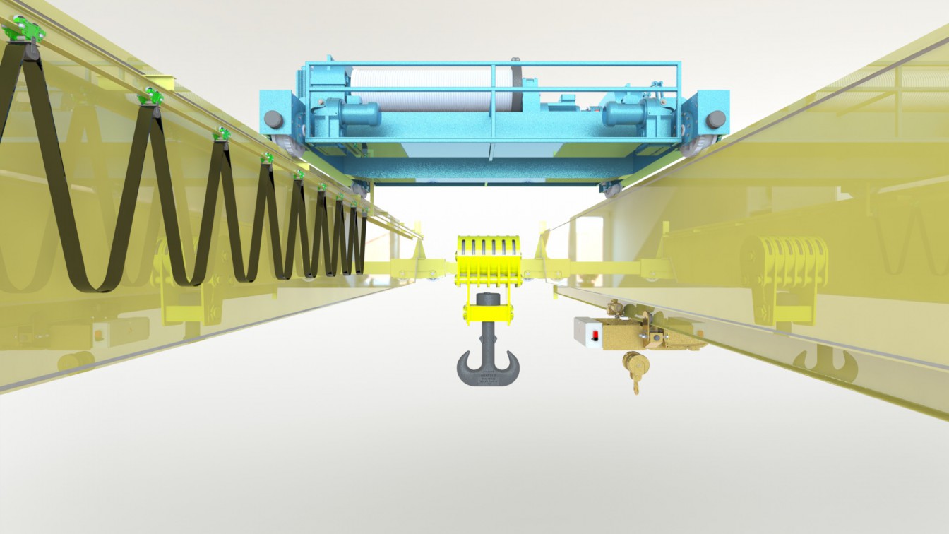 double girder crane in noida double girder crane